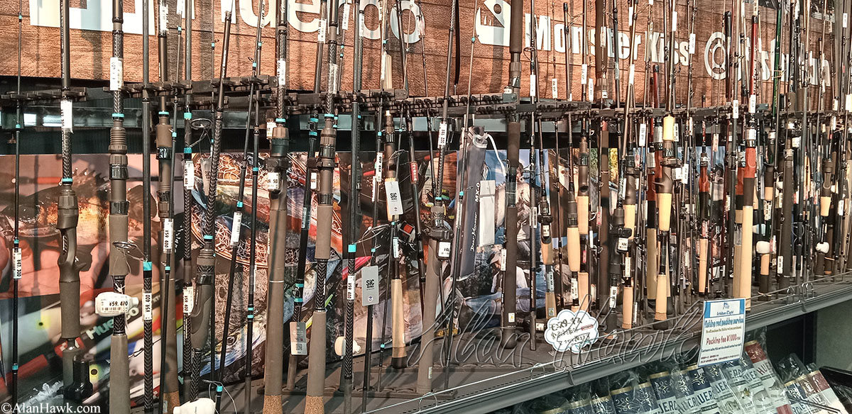 My Trip to Japan, a Tackle Tour - AlanHawk.com