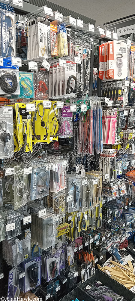 My Trip to Japan, a Tackle Tour - AlanHawk.com