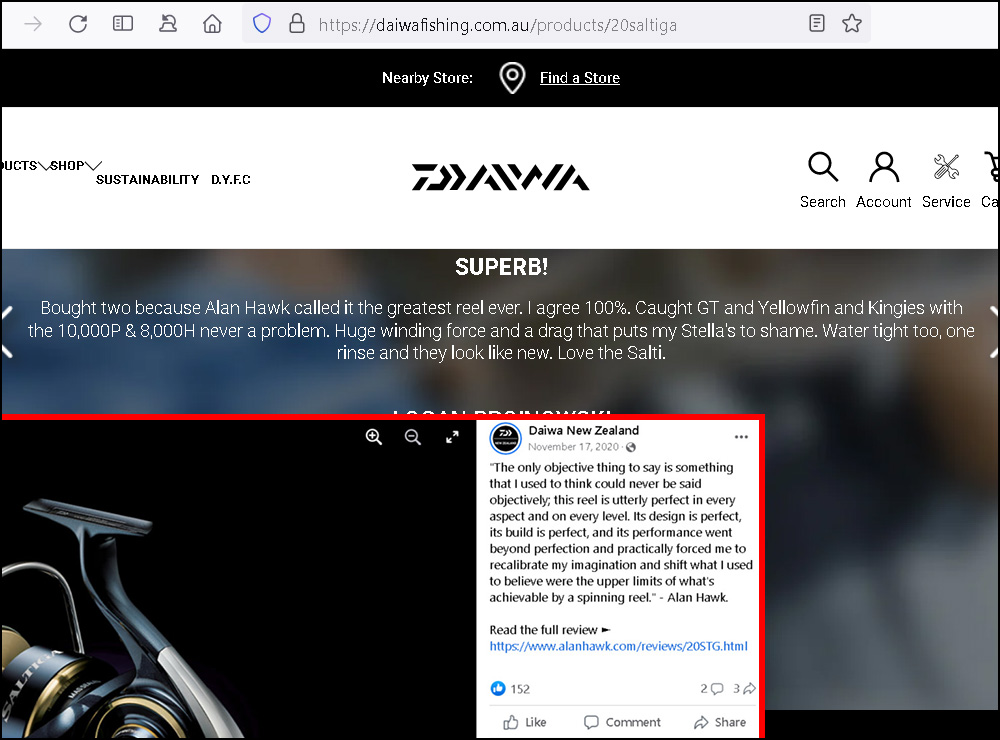 Daiwa BG MQ - AlanHawk.com
