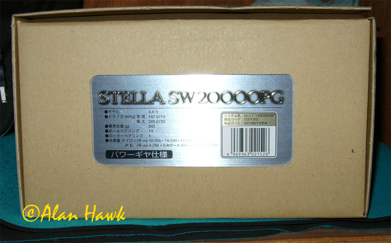 2008 Shimano Stella SW - AlanHawk.com