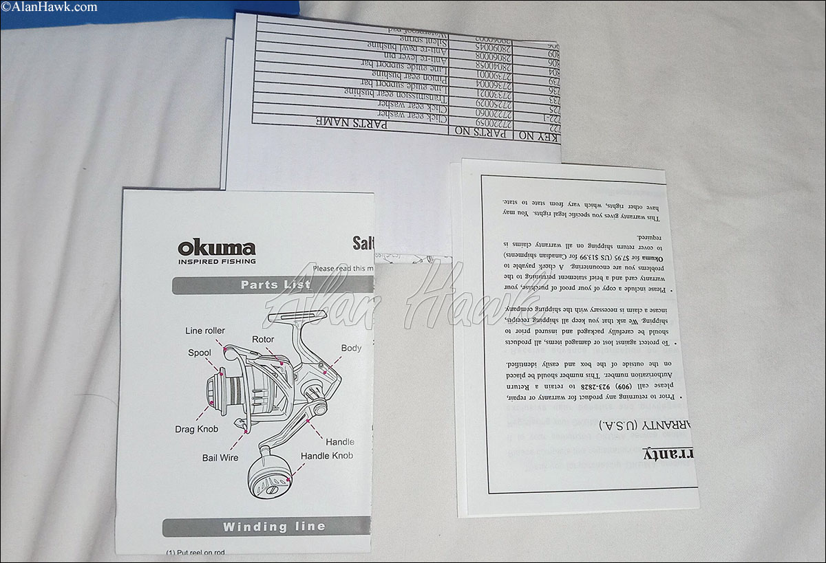 Okuma Tesoro Review - AlanHawk.com